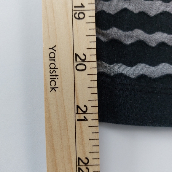 Nike Pants Womens Size Small Dri Fit Black Leggings With White Stripes Swoosh - Picture 5 of 6